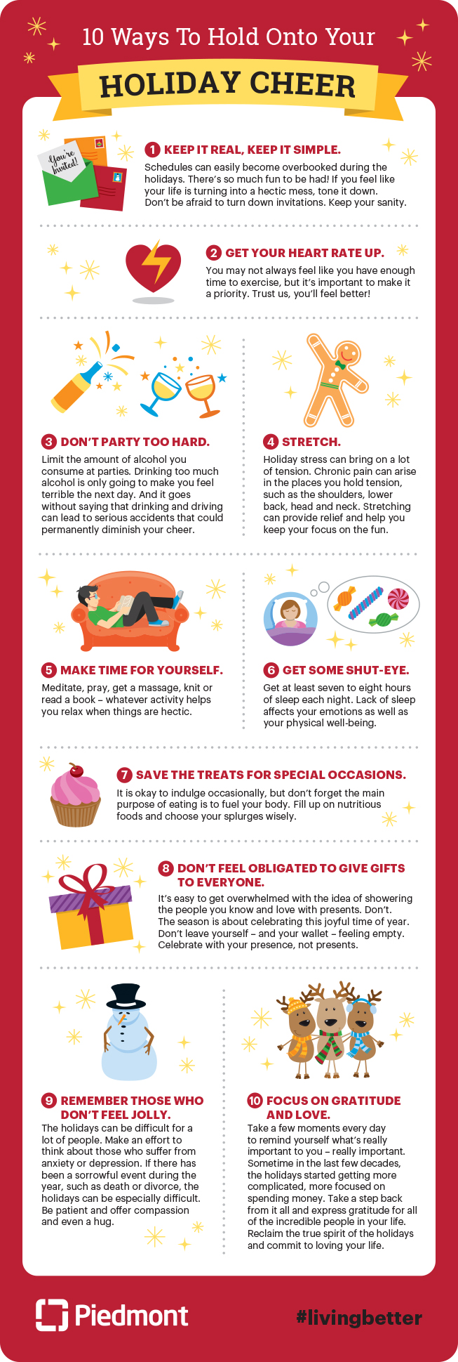 10 Ways To Hold On To Your Holiday Cheer