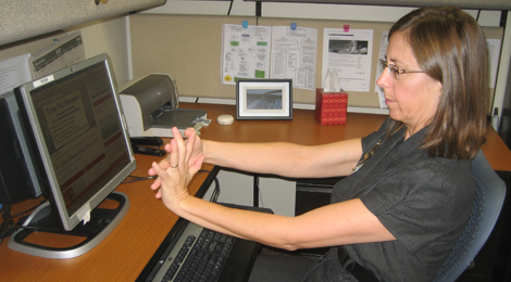 Don T Let Your Desk Become A Pain In The Neck Piedmont Healthcare