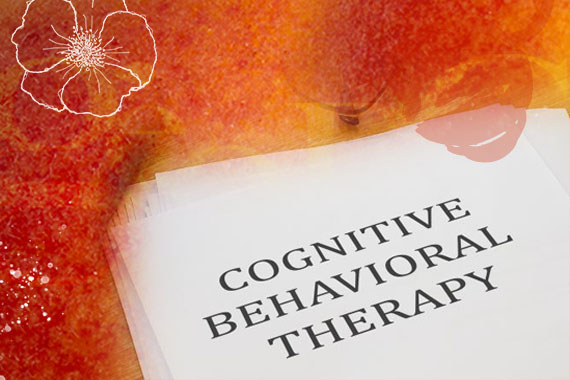 photo of the words cognitive behavioral therapy printed on a piece of paper