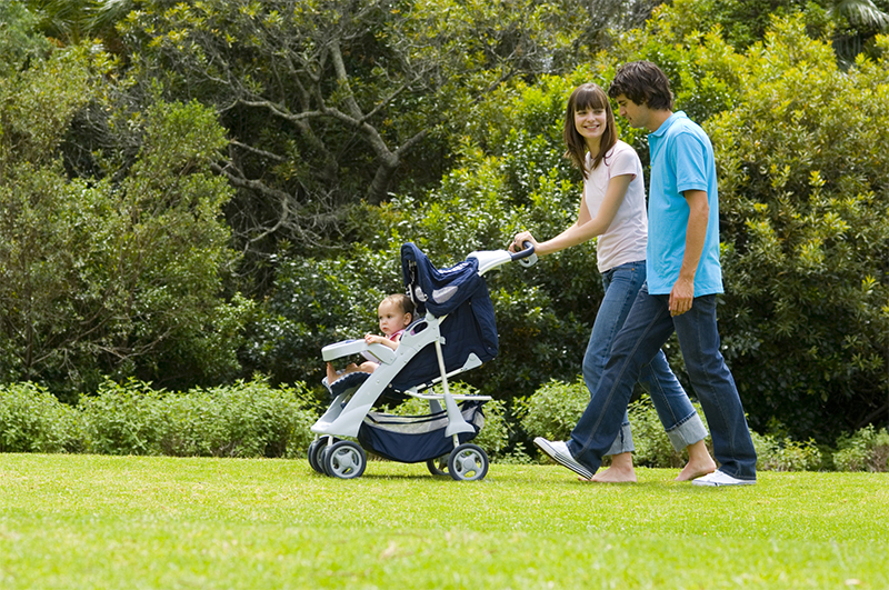 Parents and child