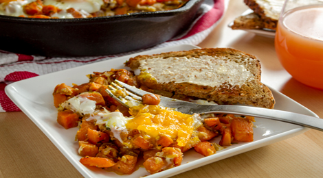 Sweet potato hash recipe