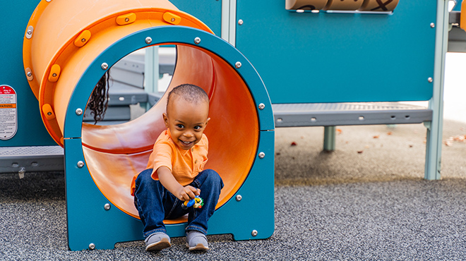 	Bill and Olivia Amos Children’s Hospital Playground Slide